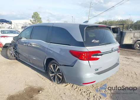 2023 Honda Odyssey Touring из США, поврежденный, VIN 5FNRL6H85PB073632